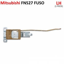 มือจับด้านใน มือเปิดในประตู ข้างซ้าย 1 ชิ้น สีน้ำตาล สำหรับ Mitsubishi FN527 FUSO FM515 ปี 1985-1989